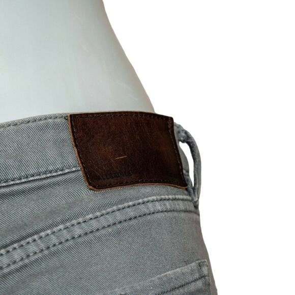 All Saints ASHBY Low Rise Skinny Jeans Gray Size 27 - Picture 10 of 10